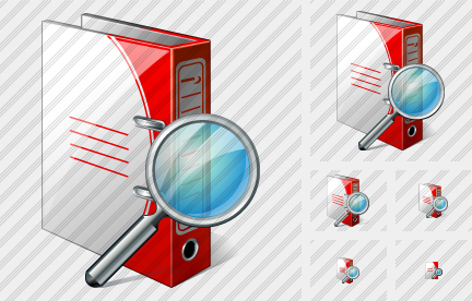 Doc Folder Search Icon