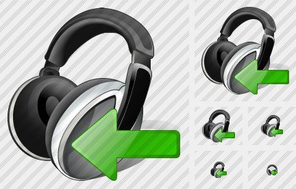 Ear Phone Import Symbol Ear Phone Import Symbol