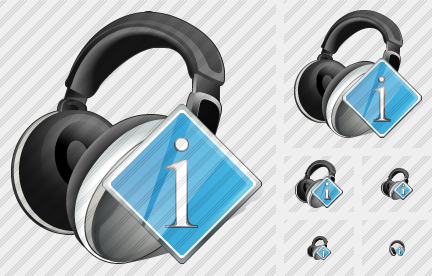 Ear Phone Info Symbol Ear Phone Info Symbol