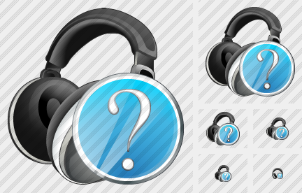 Ear Phone Question Symbol Ear Phone Question Symbol