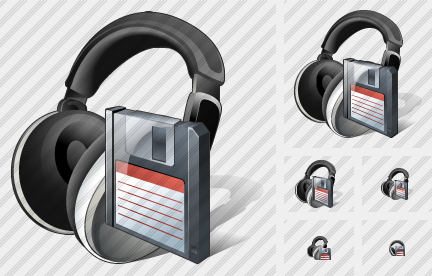 Ear Phone Save Symbol Ear Phone Save Symbol