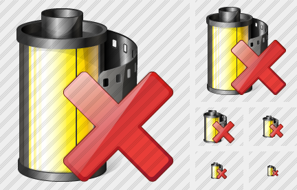 Film Delete Icon