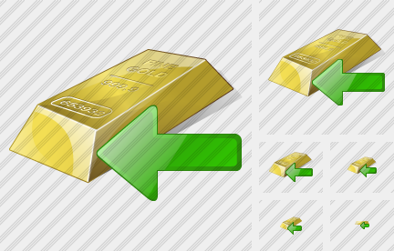 Icône Gold Import