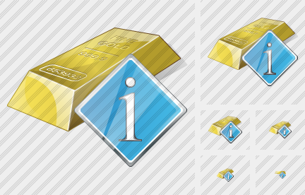 Gold Info Symbol Gold Info Symbol