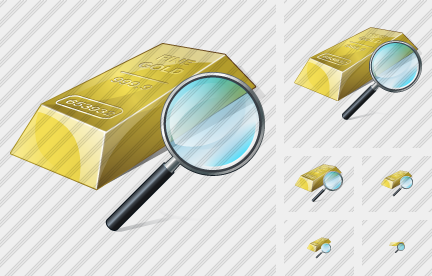 Gold Search 2 Icon