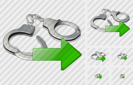 Icono Handcuffs Export