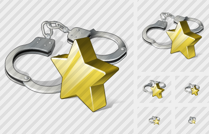 Handcuffs Favorite Icon