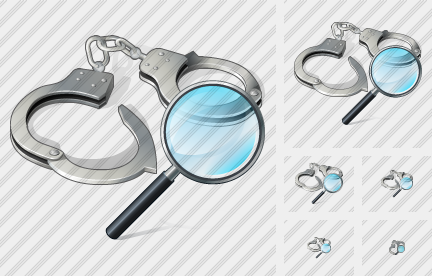 Icono Handcuffs Search 2