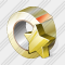 Adhesive Tape Favorite Icon