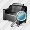 Armchair Search Icon