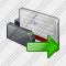 Card Reading Device Export Icon