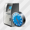 Cash Dispense Clock Icon