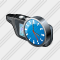 Charm Clock Icon