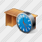Computer Desktop Clock Icon