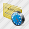 Credit Card Clock Icon