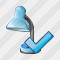 Desk Lamp Ok Icon