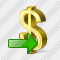 Dollar Export Icon