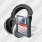 Ear Phone Save Icon