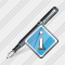 Feather Pen Info Icon