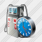 Gaz Station Clock Icon