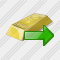 Gold Export Icon