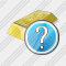 Gold Question Icon