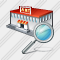 Grocery Shop Search Icon