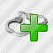 Handcuffs Add Icon