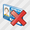 Index Card Delete Icon