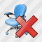 Office Chair Delete Icon