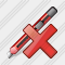 Office Knife Delete Icon