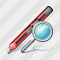 Office Knife Search Icon