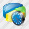 Pie Chart Clock Icon