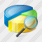 Pie Chart Search 2 Icon