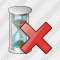 Sand Glass Delete Icon