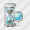 Sand Glass Search Icon