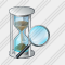 Sand Glass Search 2 Icon