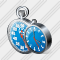 Stop Watch Clock Icon