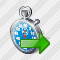 Stop Watch Export Icon