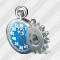 Stop Watch Settings Icon