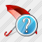 Umbrella Question Icon