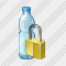 Water Bottle Locked Icon