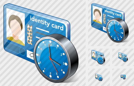 Icono Index Card Clock