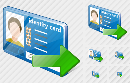 Index Card Export Icon