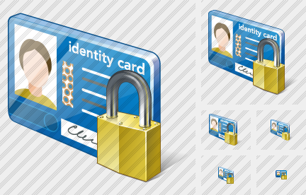 Index Card Locked Symbol