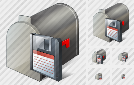 Иконка Почтовый ящик Сохранить