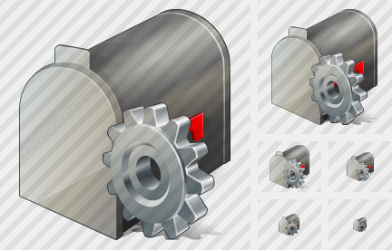 Icône Mail Box Settings