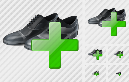 Mans Shoes Add Icon Mans Shoes Add Icon
