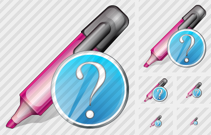 Marker Question Symbol Marker Question Symbol