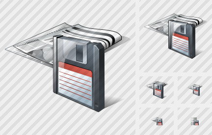 Иконка Газета Сохранить